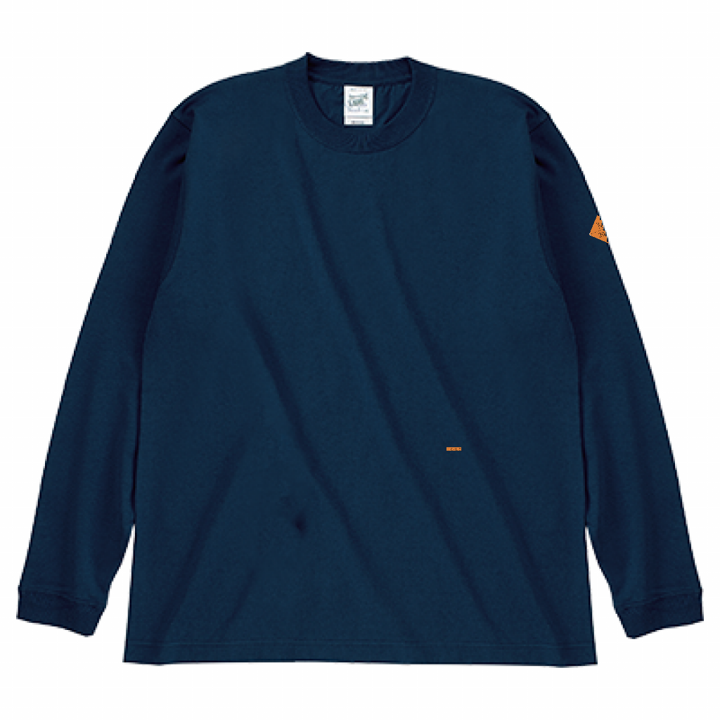 キッズ Simple Tag Design 長袖Tシャツ