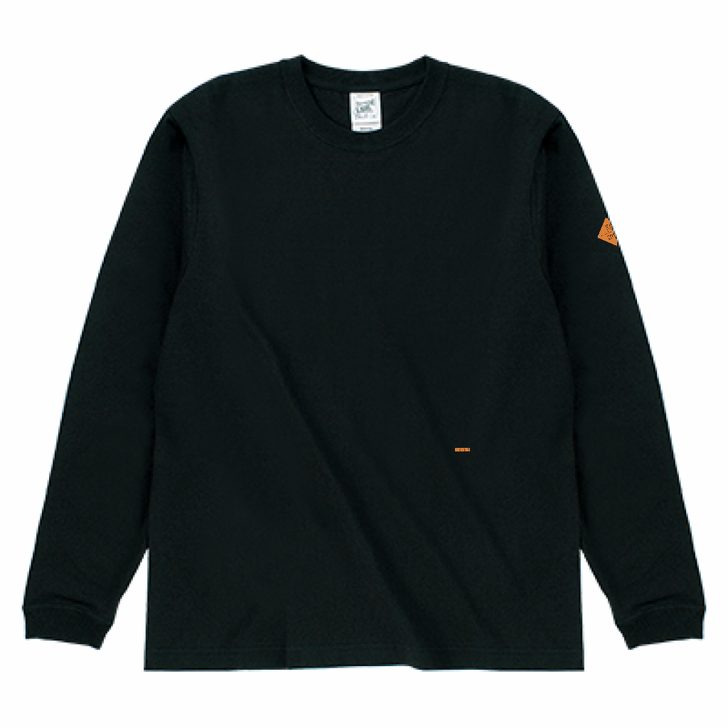 キッズ Simple Tag Design 長袖Tシャツ