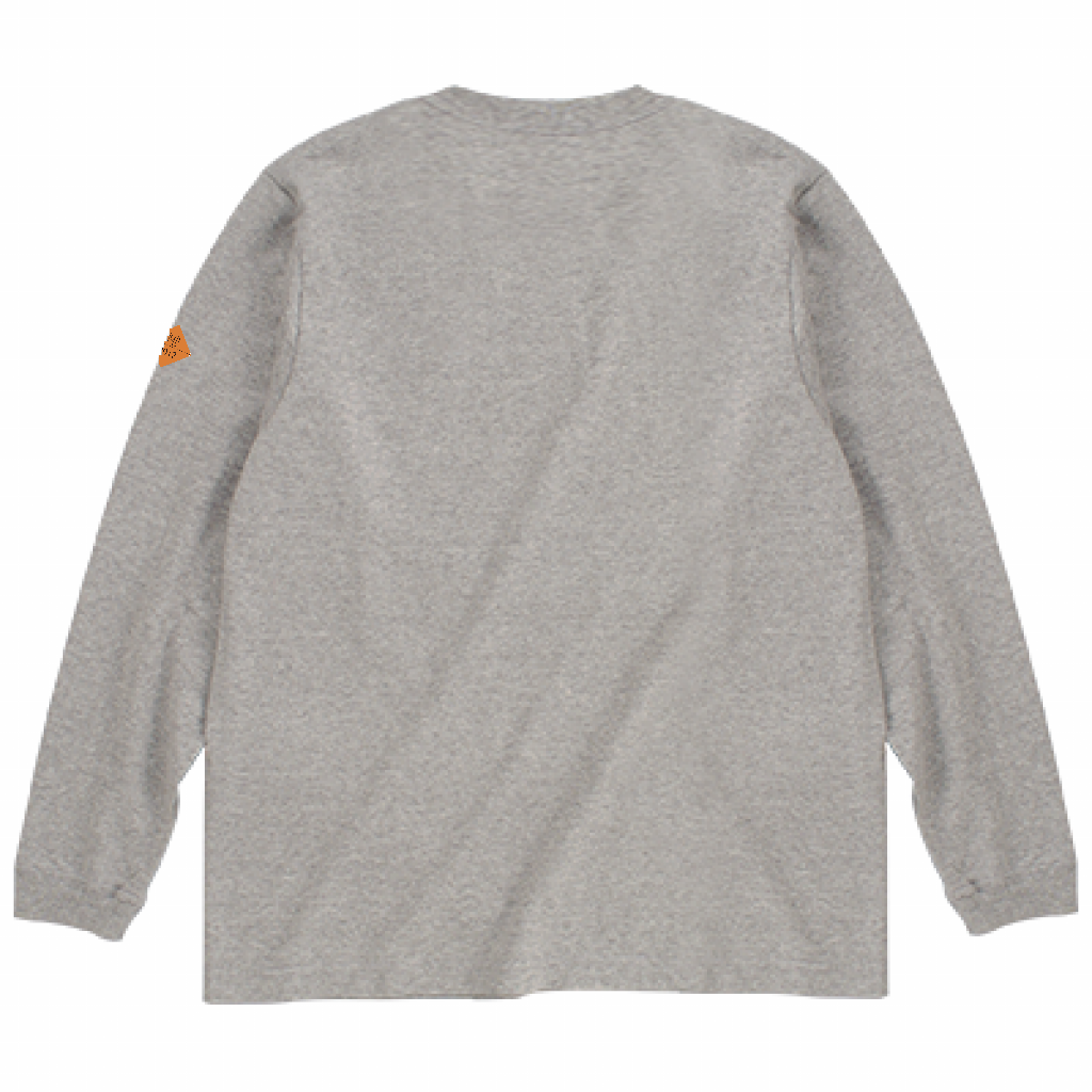 キッズ Simple Tag Design 長袖Tシャツ