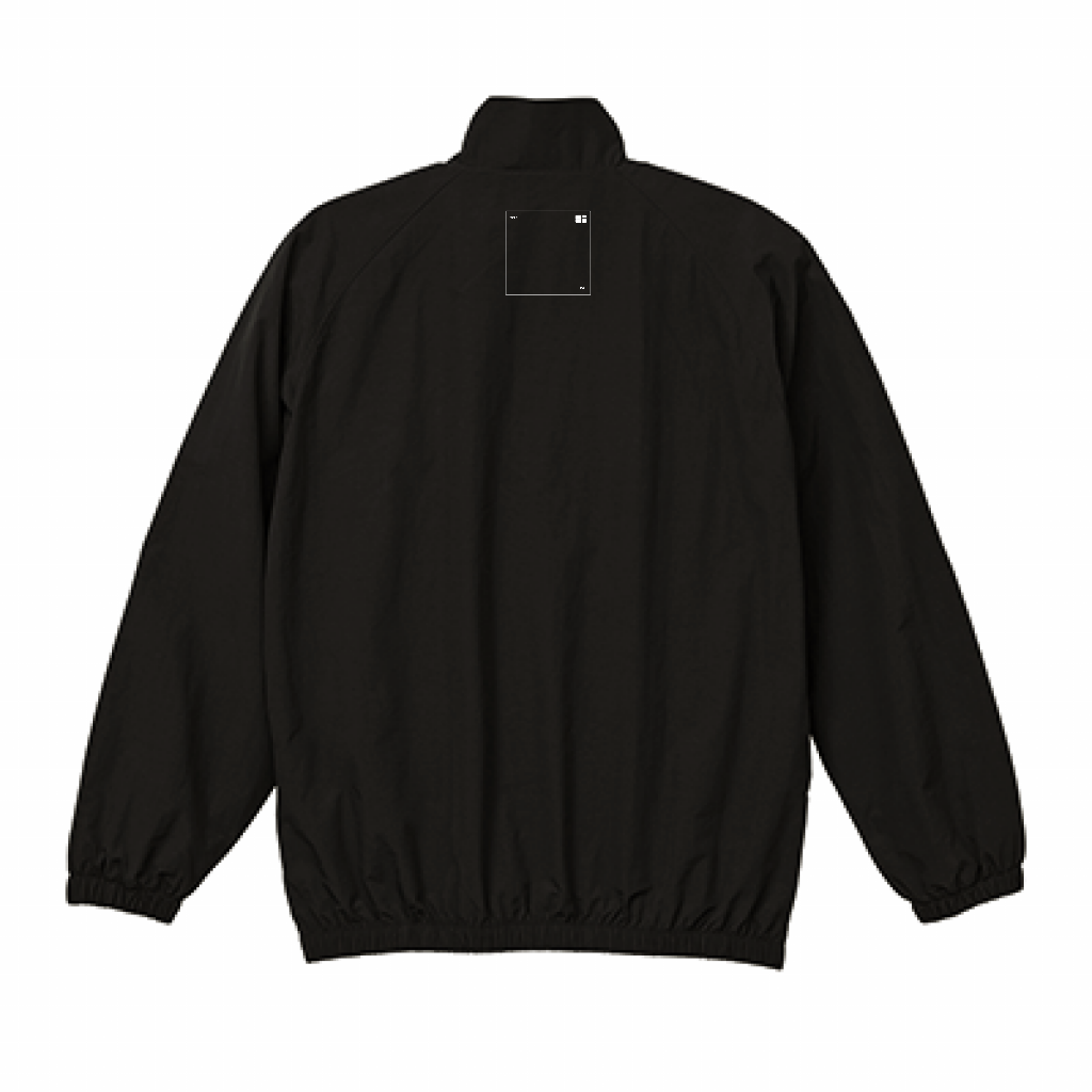 Simple Tag Design ナイロン トレーニング ジャケット(裏地付