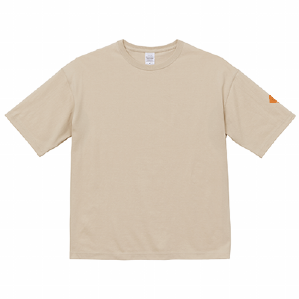 Simple Tag Design ビッグシルエットTシャツ