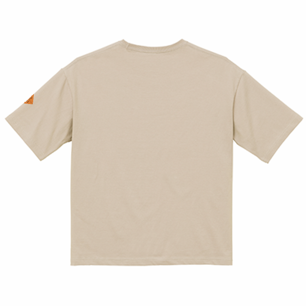 Simple Tag Design ビッグシルエットTシャツ