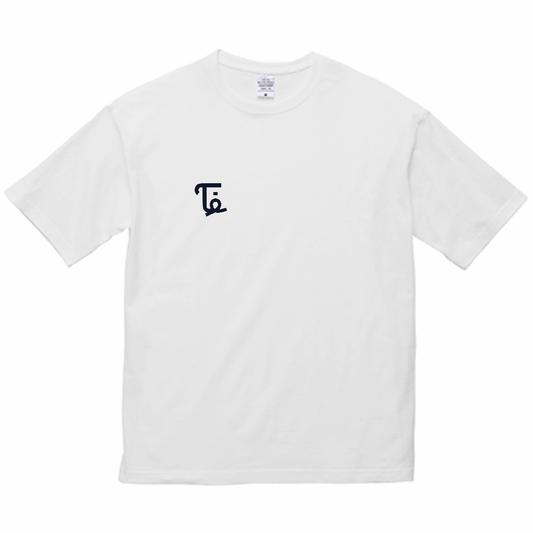 TCLEロゴ ビッグシルエットTシャツ