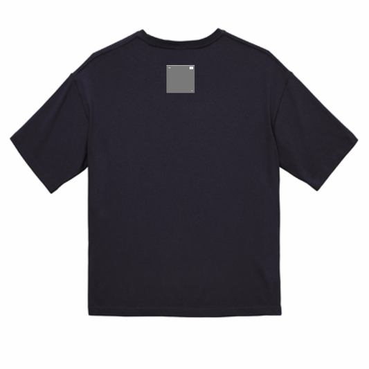 Simple Tag Design ビッグシルエットTシャツ