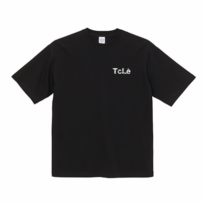 Tcle ロゴ マグナムウェイトビックシルエットTシャツ