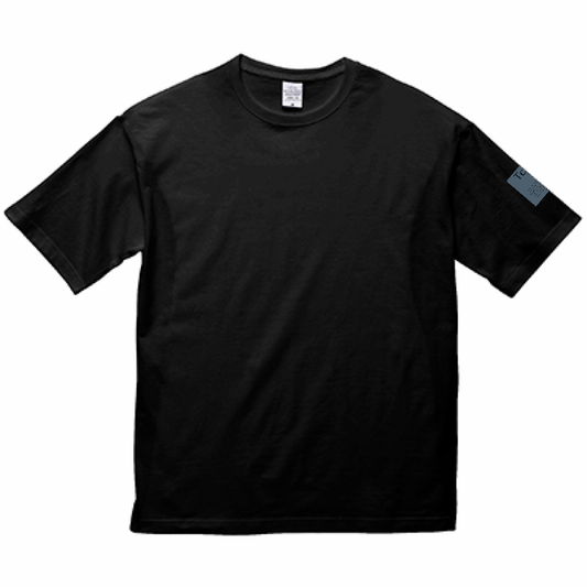 Simple tag Design ビッグシルエットTシャツ